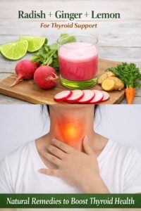 Radish and the Thyroid: Benefits and a Healthy Juice Recipe