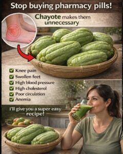 Chayote: A Natural Way to Support Knee Comfort, Heart Health, and Overall Wellness