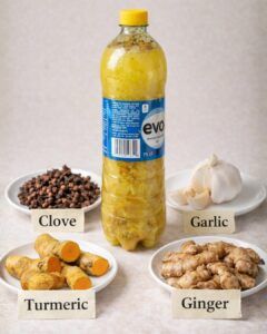 Clove, Garlic, Turmeric & Ginger Detox Drink: A Natural Way to Support Immunity, Fight Infections, and Reduce Belly Fat