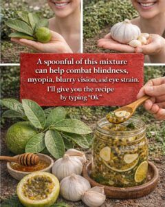 Garlic, Lemon, and Passion Fruit Mix: A Natural Drink That May Support Eye Health