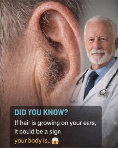 Why Ear Hair Appears as We Age
