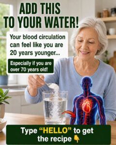 💧 Add This to Your Water? Simple Hydration Habits That Support Healthy Circulation
