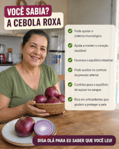 Benefícios da cebola roxa para a sua saúde