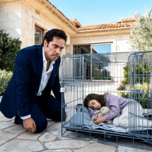 Llegué a casa sin avisar después de varios meses fuera y escuché a mi hija llamarme desde una jaula para perros. Tenía 8 años, estaba deshidratada y apenas podía caminar. Antes de que mirara hacia el jardín, me rogó: “Papá, no veas la alberca”. Saqué el teléfono y llamé a la policía, sin imaginar que su propia madre había dejado pruebas escritas.