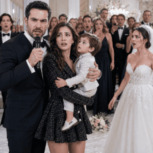 Mi hermana creyó que podía llamarme “madre soltera barata” delante de toda su boda porque yo siempre soportaba sus burlas en silencio. Cuando mi hijo de 10 años apretó mi mano, decidí marcharme sin responder. Pero el novio se puso de pie, tomó el micrófono y dijo: “Ella estuvo con mi hermana cuando estaba muriendo”… después sacó a la luz algo que nadie de mi familia esperaba.