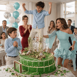 Las velas seguían encendidas cuando mi sobrino cayó sobre el pastel de mi hijo y confesó: “Mamá me dijo por dónde correr”. Mi hermana se rio delante de todos, segura de que yo volvería a perdonarla. Yo solo abrí la aplicación del banco y cancelé más de 6 millones de pesos en ayudas… hasta que recibí una carta de abogado con mi firma falsificada.
