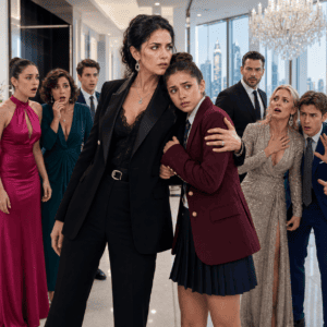 ntht/ Mi hija llevaba 8 años entrenando ballet cuando la encerraron, mojaron el escenario y se burlaron: “La hija de una afanadora nunca será una estrella”. Yo no discutí; saqué mi teléfono y pedí las grabaciones de los últimos 6 meses. Nadie imaginaba quién era realmente aquella mujer del uniforme gris ni lo que aparecería en la pantalla.