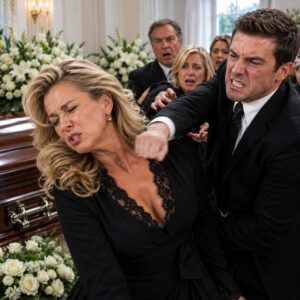 Mi hermano me golpeó en el funeral de papá porque me negué a entregarle la llave de la caja fuerte. La sangre cubrió mi vestido negro mientras nuestros familiares se lo llevaban a la fuerza. —¡Está robando mi herencia! —gritó. Abrí la caja fuerte delante de todos. Dentro no había dinero, solo documentos que demostraban que él había vaciado las cuentas de papá meses antes.