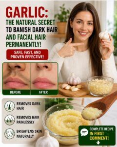 🧄✨ Garlic for Hair Removal? What Science Says About This Traditional DIY Skin Care Trend