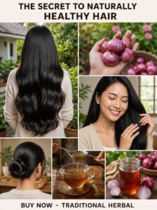 🧅 Liquid Gold for Your Hair: How to Make Homemade Onion Oil to Support Stronger, Fuller-Looking Hair Naturally