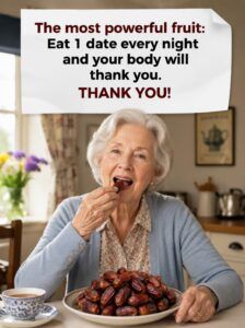 Eat 3 Dates Every Day: A Simple Habit That May Support Your Health Naturally 🌴✨