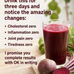 Drink This Beetroot Blend for 30 Days: A Natural Recipe to Support Energy, Joint Comfort, and Heart Wellness