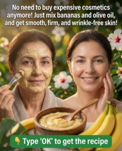 Most Adults Over 60 Don’t Know This About the Simple Two-Ingredient “Glass Skin” Mask ✨🍌