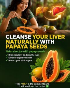 The Hidden Power of Papaya Seeds: A Natural Way to Support Liver Health and a Healthy Waistline