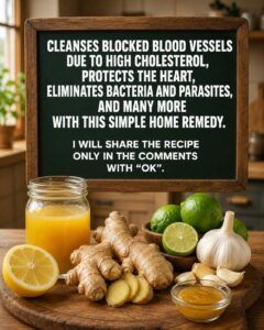 Cleanse Your Blood Vessels Naturally? A Simple Lemon, Ginger, Garlic & Turmeric Drink That May Support Heart Health