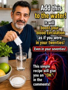 Add This to Your Water to Help Support Healthy Circulation Naturally