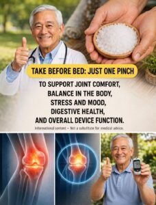 🌿 Take It Before Bed? What to Know About Salt Water, Sleep, Digestion, and Joint Comfort