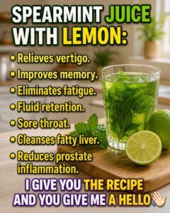 Spearmint and Lemon Drink: A Fresh, Simple Recipe for Everyday Wellness