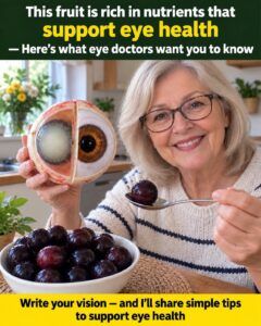 Blueberries and Eye Health After 60: A Simple Food to Support Healthy Vision