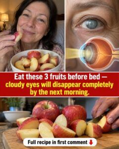 Eat Apples, Kiwi, and Grapes to Clear Cloudy Eyes Overnight