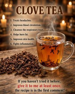 Clove Tea for Cough Comfort: A Warm Herbal Drink to Support Respiratory Wellness