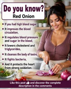🧅💜 Red Onions: A Colorful Kitchen Staple Worth Adding to Your Everyday Meals