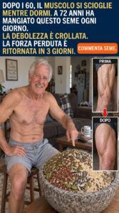 Questi semi bianchi dimenticati ricostruiscono i muscoli deboli delle gambe e combattono la stanchezza quotidiana.