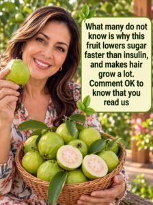Guava, the tropical fruit that supports blood sugar control and hair growth