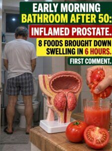 Early morning bath after 50: 8 foods that soothe prostate inflammation
