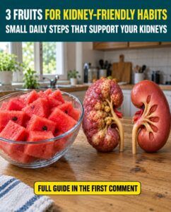 3 Fruits for Kidney-Friendly Habits