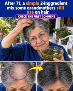 Gray Hair After 71: A Simple 2-Ingredient Home Ritual