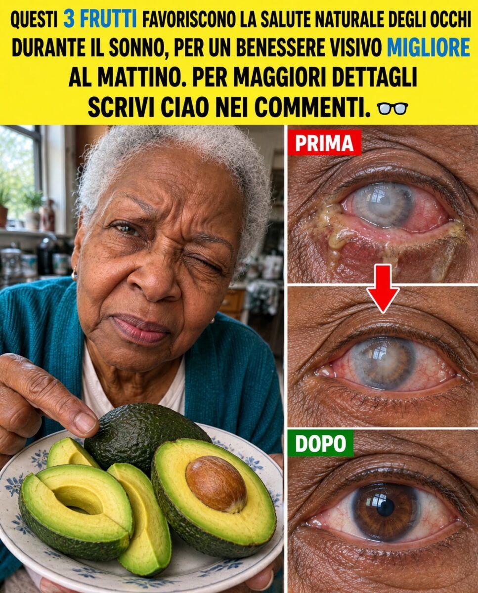 3 frutti che favoriscono la salute naturale degli occhi dopo i 60 anni
