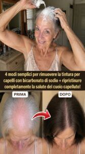 4 metodi con il bicarbonato di sodio per rimuovere velocemente la tinta dai capelli