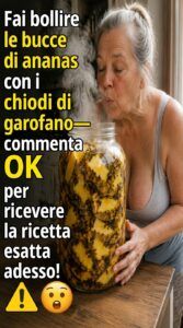 Far bollire le bucce d’ananas con i chiodi di garofano per calmare i dolori articolari e favorire la digestione.