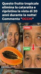 Quel frutto tropicale fa sembrare i tuoi occhi più giovani in fretta