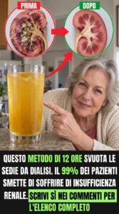 Questo vetro verde impedisce ai reni sovraccarichi di annegare nel gonfiore e nelle scorie