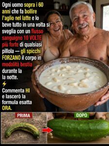 Per sciogliere i coaguli di sangue: fate bollire l’aglio nel latte: l’estratto d’aglio è dieci volte più potente delle pillole.