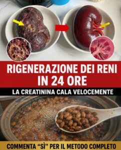 Livelli elevati di creatinina sovraccaricano i reni, finché questi 7 alimenti di uso quotidiano non ne riducono il carico di scarti.