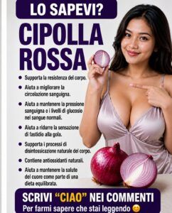 Benefici delle cipolle rosse per la salute: un alimento semplice che può arricchire la tua dieta 🧅