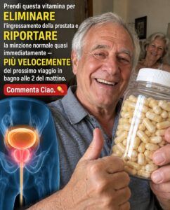 Gli urologi restano in silenzio: cosa scatena questa vitamina all’interno di una prostata ingrossata?