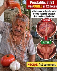 83-year-old man: the truth about tomato juice with garlic and prostatitis