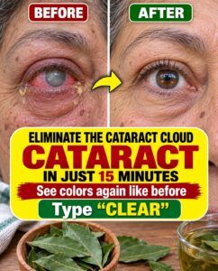 This green ingredient breaks up the cataract cloud and restores contrast