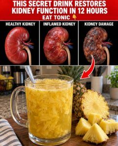 Can pineapple water restore the kidneys in 12 hours?