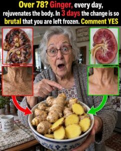 Can ginger “rejuvenate” kidneys and skin after age 78?