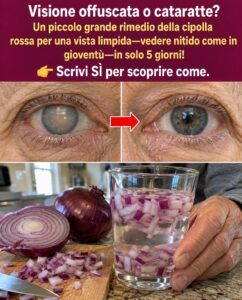 La cipolla rossa stimola un processo di riparazione oculare nascosto