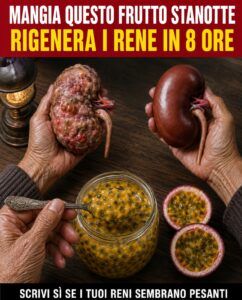 Questo frutto dimenticato da consumare prima di dormire allevia la tensione notturna sui reni affaticati mentre dormi.