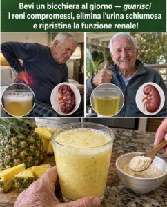 Proteggi i tuoi reni dalla schiuma urinaria con questa bevanda all’ananas
