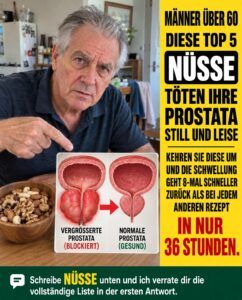 Prostataschwellungen nach dem 60. Lebensjahr verstärken sich, wenn diese fünf Ernährungsmuster unbeachtet bleiben.