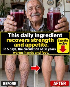 Does beetroot juice improve circulation and restore strength after age 68?