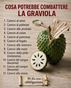 Scopri i benefici della graviola: il frutto tropicale che può favorire il tuo benessere 🌿